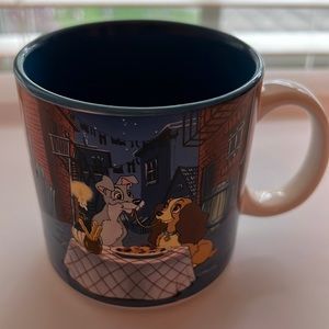 EUC Vintage Disney Lady and the Tramp Mug